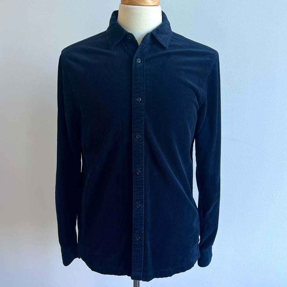 Scotch & Soda Men’s Casual Corduroy Botton-Up